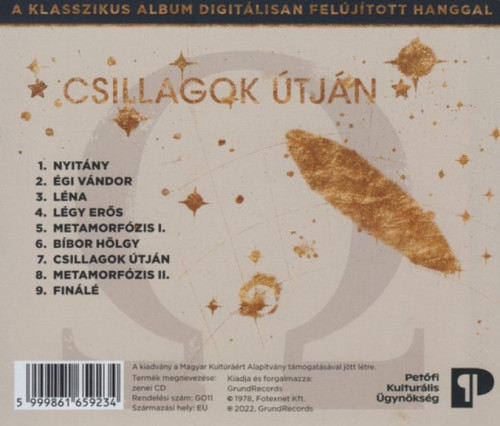 CD / Omega / Csillagok �tj�n