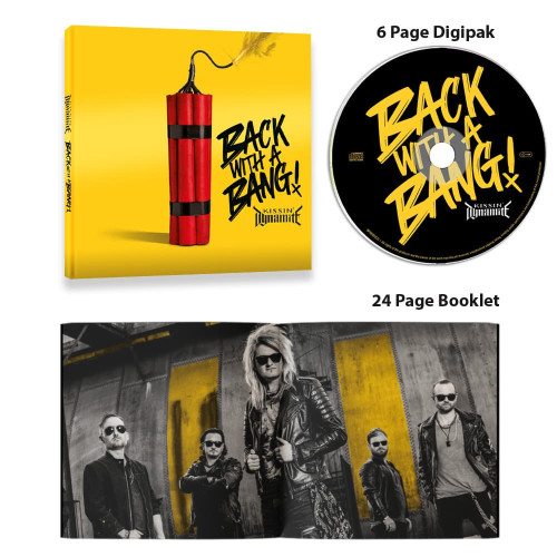 CD / Kissin Dynamite / Back With A Bang / Digipack
