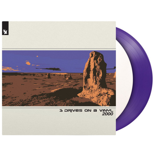 2LP / Three Drives On A Vinyl / 2000 / Ivory,Purple / Vinyl / 2LP