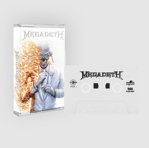 MC / Megadeth / Megadeth / White / Music Cassette