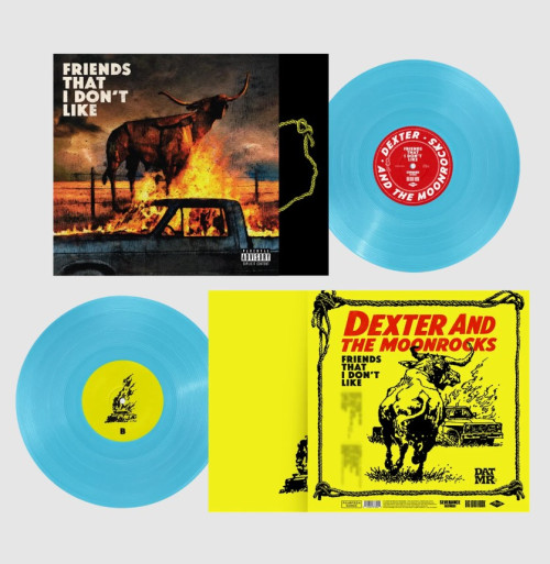 LP / Dexter & Moonrocks / Friends That I Don't Like / Blue / Vinyl