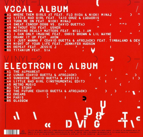 2LP / Guetta David / Nothing But The Beat / Vinyl / Coloured / 2LP