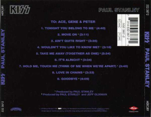 CD / Kiss / Paul Stanley / Remasters