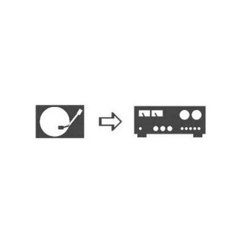 HIFI / HIFI / Reduk�n� kabel DIN5 z�suvka / samice na 2xRCA / z�str�ky