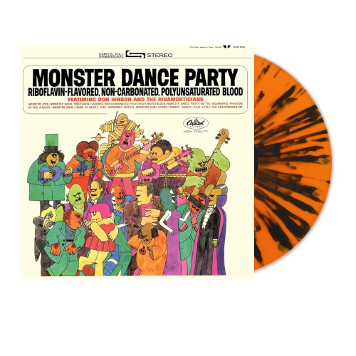 LP / Don Hinson and Rigamorticians / Monsters Dance Party / Colour / Vi