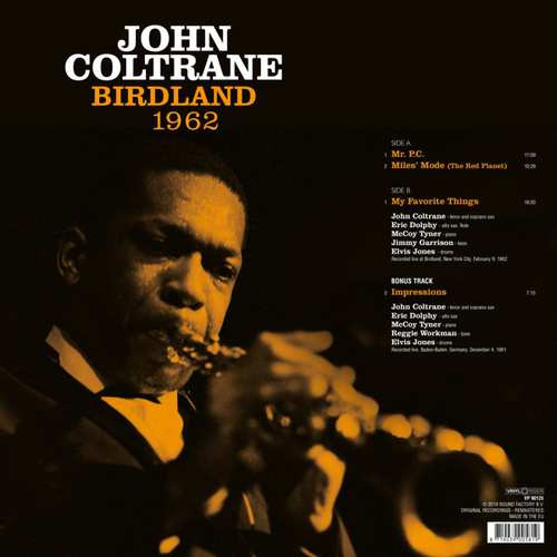 LP / Coltrane John / Birdland / Vinyl