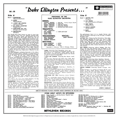 LP / Ellington Duke / Duke Ellington Presents / Remastered / Vinyl