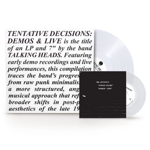 2LP / Talking Heads / Tentative Decisions:1974-76 / Clear / Vinyl / LP+7"