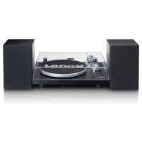 GramofonyGRAMO / Gramofon Lenco LS-500 BK / Gramofon+reproduktory