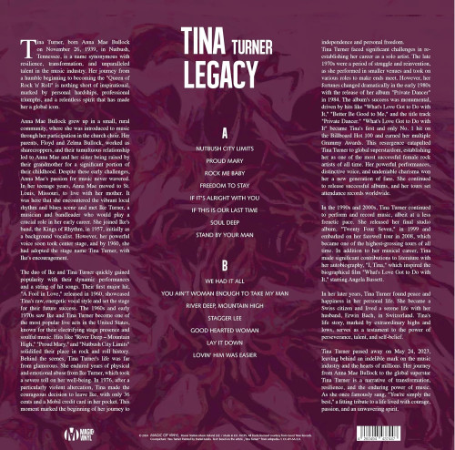 LP / Turner Tina / Legacy / Marbled / Vinyl