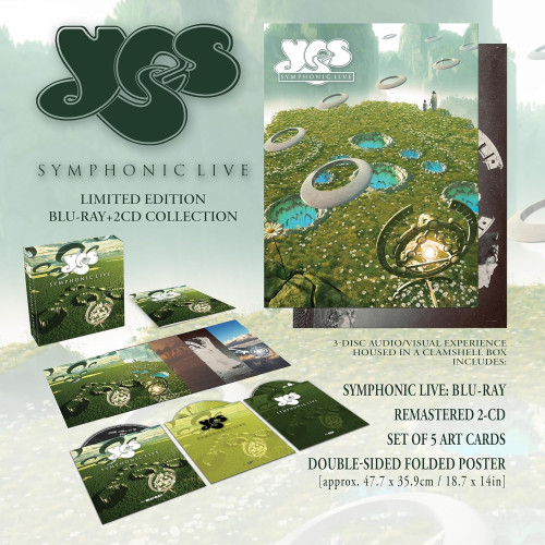 2CD-BRD / Yes / Symphonic Live / 2CD+Blu-Ray