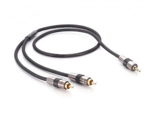 HIFI / HIFI / Sign�lov� kabel:Eagle Cable / 3,5mm Mini Jack / 2xRCA / 0,8m