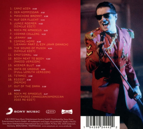 CD / Falco / Sound Of Musik / Greatest Hits / Digipack