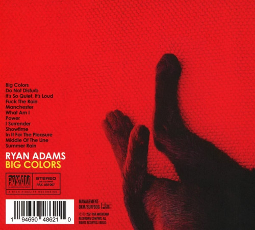 CD / Adams Ryan / Big Colors / Digipack