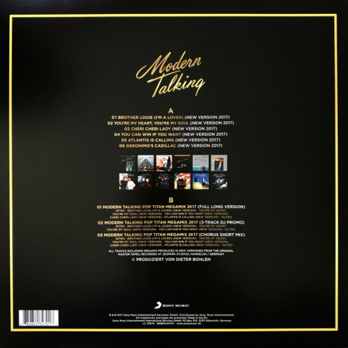 LP / Modern Talking / Back For Gold / Vinyl