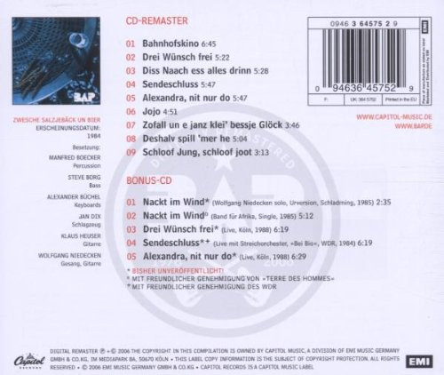2CD / BAP / Zwesche Salzjeback un Bier / 2CD