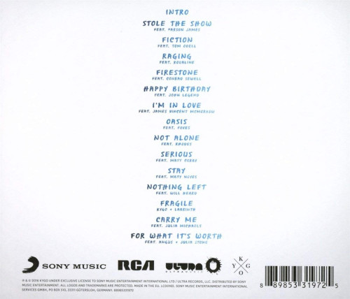 CD / Kygo / Cloud Nine