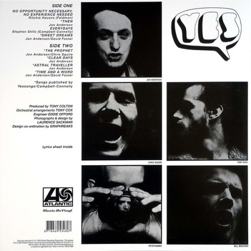 LP / Yes / Time And A Word / Vinyl
