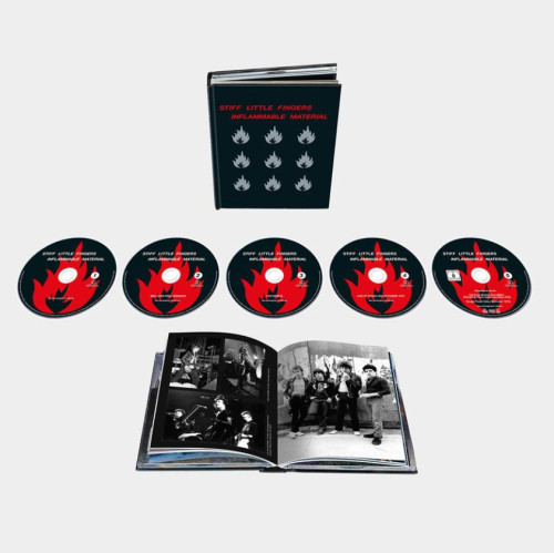4CD/DVD / Stiff Little Fingers / Inflammable Material / Limited / 4CD+DVD