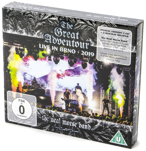 2CD-BRD / Neal Morse Band / Great Adventour / Live In Brno 2019 / 2CD+2BluRa