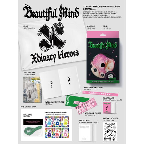 LP / Xdinary Heroes / Beautiful Mind / Limited / Vinyl