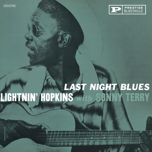LP / Lightnin' Hopkins/Terry / Last Night Blues / Vinyl