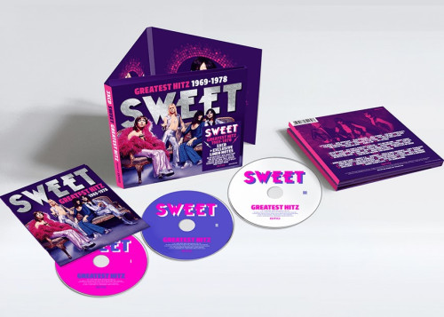 3CD / Sweet / Greatest Hitz! / Best Of Sweet 1969-1978 / Digisleeve / 3CD
