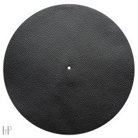 GramofonyGRAMO / Slipmat Audio Anatomy Leather / Black / Ko�en�