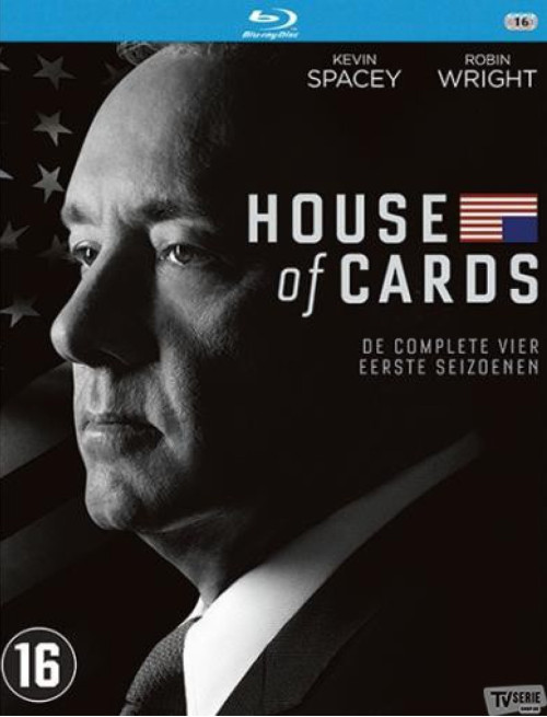 Blu-Ray / FILM /  D�m z karet / House Of Cards / 1.-4.s�rie / 16Blu-Ray