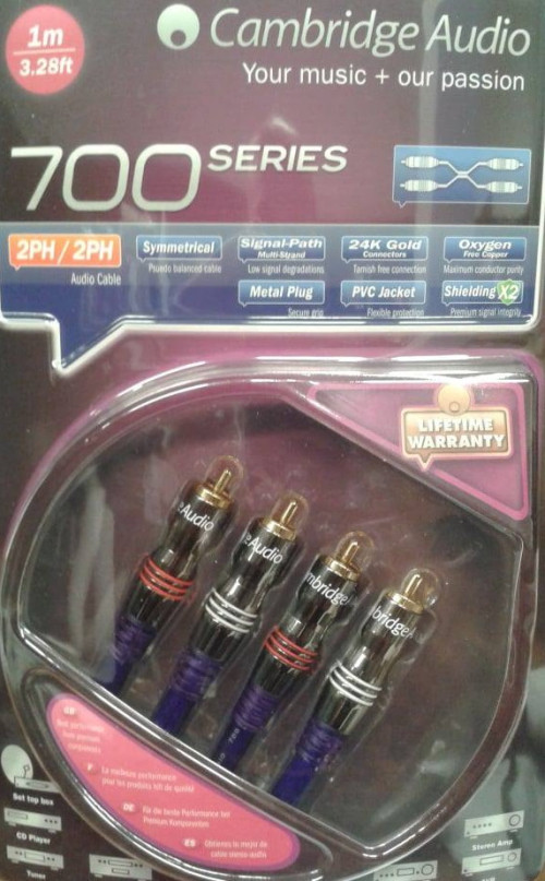 HIFI / HIFI / Sign�lov� kabel:Cambridge Audio A700 RCA / 2x1m
