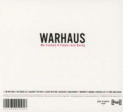 CD / Warhaus / We Fucked A Flame Into Being / Digipack