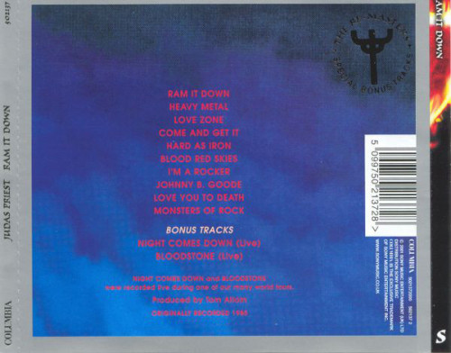 CD / Judas Priest / Ram It Down