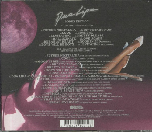 2CD / Lipa Dua / Future Nostalgia / 2CD