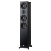 HIFIHIFI / Repro sloupov�:Heco Aurora XT 700 �ern� / tmav� dub / 2ks