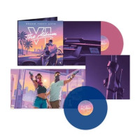 2LPOST / Grand Theft Auto VI:The Album / Clear & Pink / Vinyl / 2LP