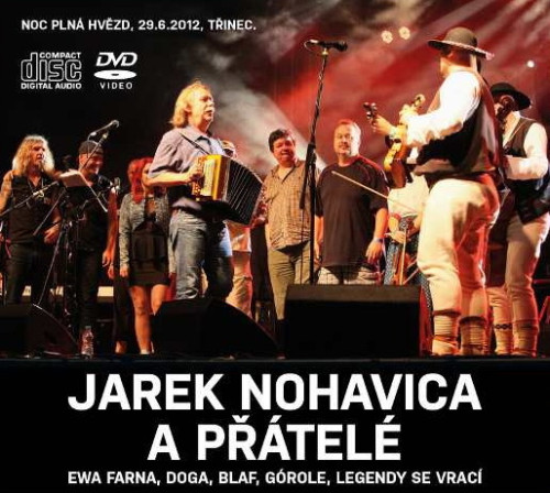DVD/2CD / Nohavica Jarom�r / Jarek Nohavica a p��tel� / 2CD+DVD