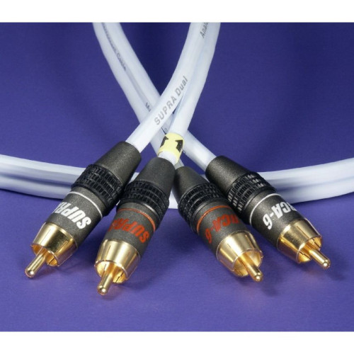 HIFI / HIFI / Sign�lov� kabel:Supra Dual / RCA / 2x1m