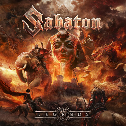 LP / Sabaton / Legends / Blood Red Swirl / Vinyl