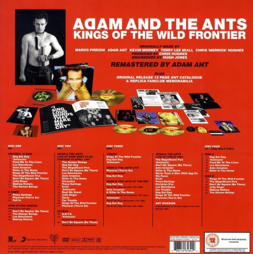 LP/CD / Ant Adam & The Ants / Kings Of The Wild Frontier / DeLuxe / Box