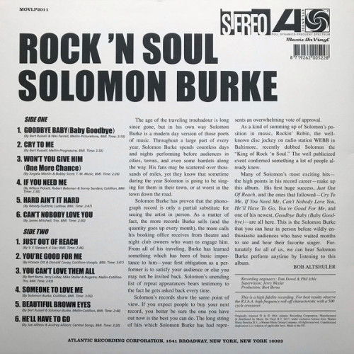 LP / Burke Solomon / Rock'n Soul / Vinyl