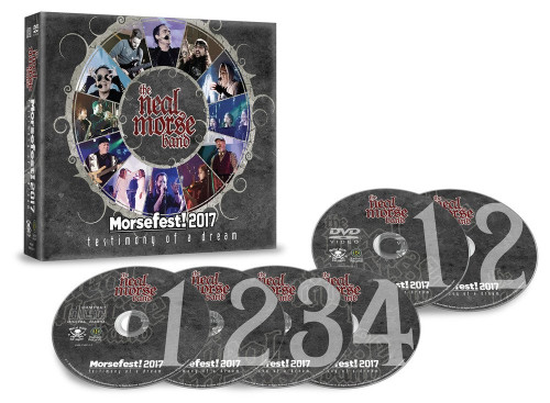 4CD/DVD / Neal Morse Band / Morsefest 2017Testimony Of A Dream / 4CD+2DVD