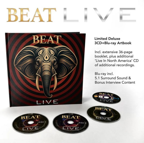CD/BRD / Beat (King Crimson) / Live / 3CD+Blu-Ray / Artbook