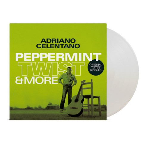 LP / Celentano Adriano / Peppermint Twist & More / White / Vinyl