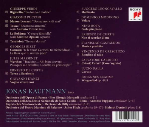 CD / Kaufmann Jonas / Jonas Kaufmann-The Tenor