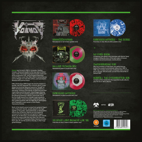 LP/DVD / Voivod / Forgotten In Space / Box / Vinyl / 6LP+DVD