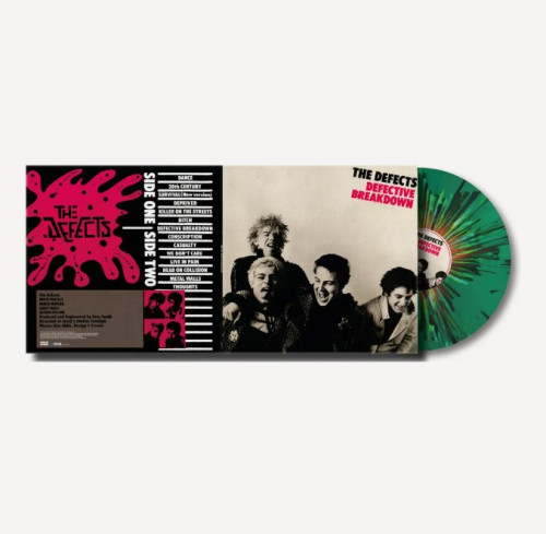 LP / Defects / Defective Breakdown / Green Splatter / Vinyl