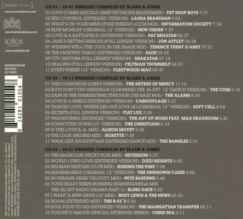 3CD / Blank & Jones / Present:So80s 10 / 3CD / Digipack