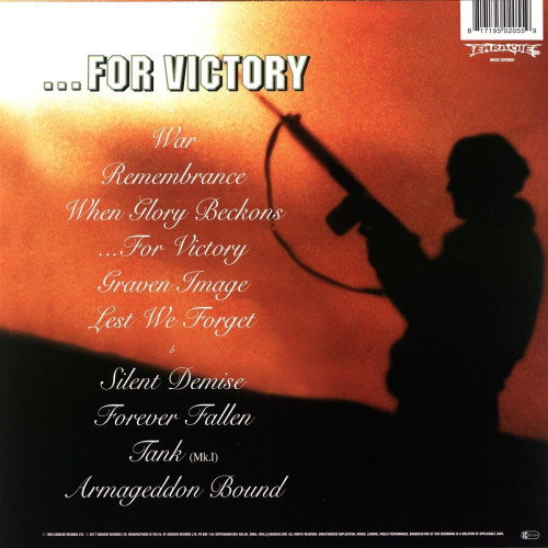 LP / Bolt Thrower / ...For Victory / Remaster / FDR / Vinyl