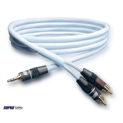 HIFI / HIFI / Sign�lov� kabel:Supra Biline MP / Mini Plug-2RCA / 15m