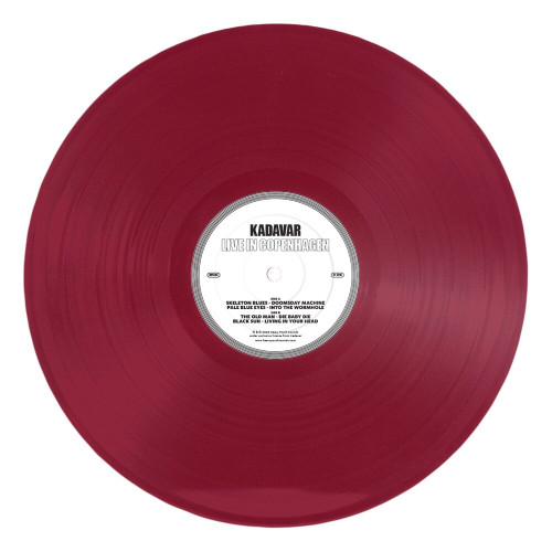 2LP / Kadavar / Live In Copenhagen / Oxblood / Vinyl / 2LP